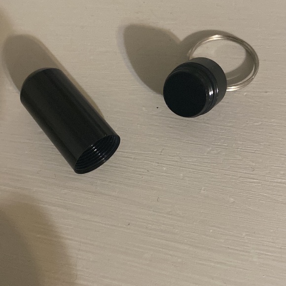 Keychain pill holder. New. - Picture 2 of 3
